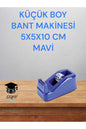 KÜÇÜK BOY MASAÜSTÜ BANT MAKİNESİ 5X5X10 CM MAVİ