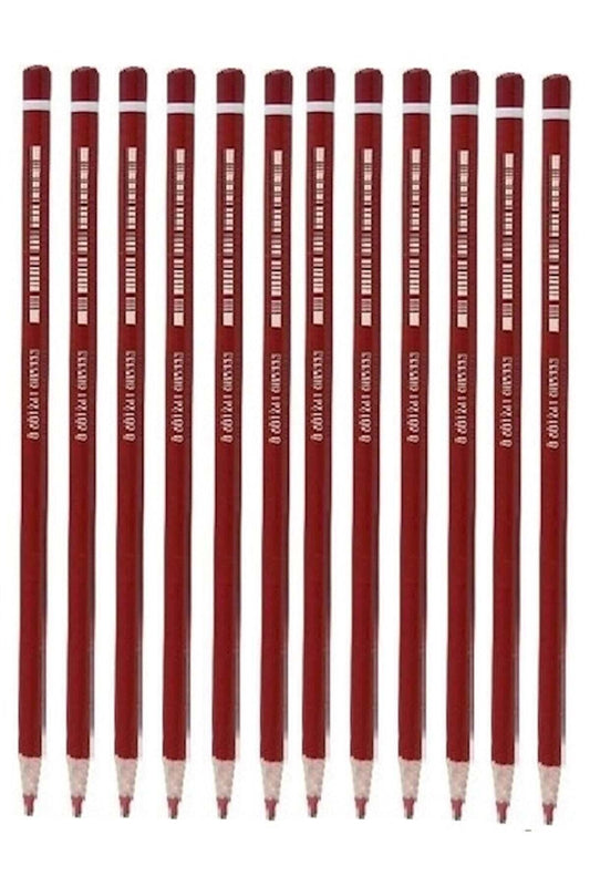 Basic Kırmızı Kopya Kurşun Kalem 1 Düzine (12 ADET)
