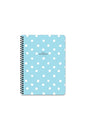 16.5x22.5 Çizgili Defter Puantiye - Mavi