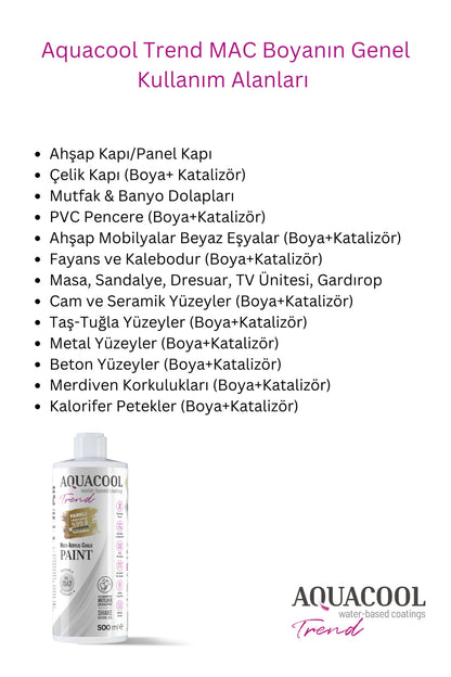 104- ANTİK BEYAZ Çelik Kapı Mutfak Dolabı Banyo Dolabı Fayans Beyaz Eşya Parke Pvc pencere Boyama Seti 1000 ml