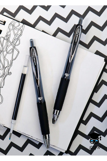 0.7 mm jel pilot kalem roller signo kalem umn-207 uni-ball basmalı pilot kalem