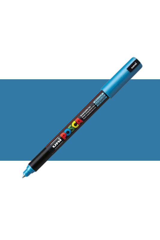 Posca Marker Kalem Pc-1mr (0.7mm) Metalik Mavi