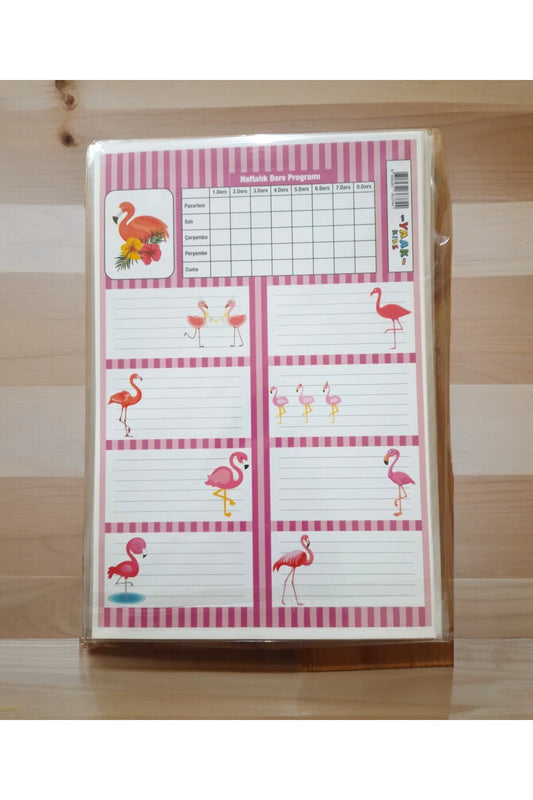 3 SAYFA TOPLAM 24 ADET DEFTER KİTAP İSİM ETİKETİ İSİMLİK