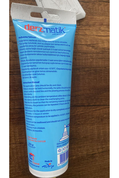 Hazır Derz Dolgu Krem Renkli Gaga Uçlu Fayans Mermer Seramik Derz Dolgusu 360 Gr.