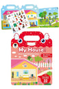 TEKRAR TEKRAR KULLANILABİLEN STICKER DEFTER BİÇİMİNDE