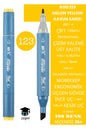 ÇİFT TARAFLI PROFESYONEL ÇİZİM KALEMİ KALICI MÜREKKEP ÜÇGEN GÖVDE İNCE UÇ 1 MM KESİK UÇ 2-6MM SKETCH