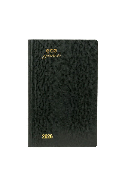 AJANDASI AKÇAY 2026 Yeşil - Günlük Çizgili 12x18