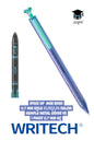 SPACE UP 0.7 MM UÇLU KURŞUN KALEM KOMPLE METAL GÖVDE VE 1 PAKET 0.7 MM UÇ WRİTECH