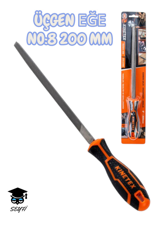 ÜÇGEN EĞE NO:8 200 MM