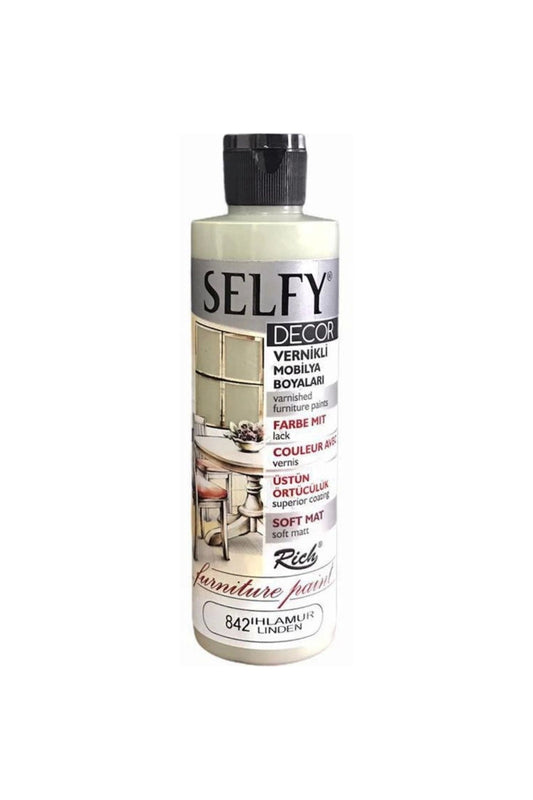 Selfy Decor Kendinden Vernikli Boya 842 Ihlamur 240 Cc