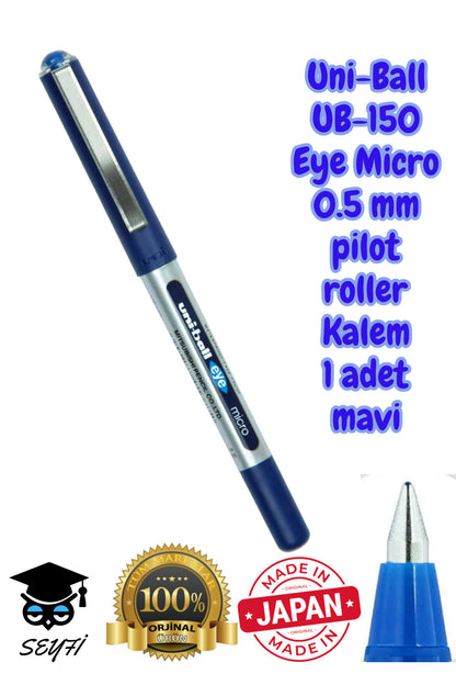 0.5 mm pilot roller kalem ub-150 mikro eye uni-ball made in japan %100 orjinal
