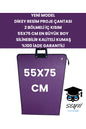 55X75 CM DİKEY RESİM PROJE ÇANTASI 2 BÖLMELİ İÇ KISIM EN BÜYÜK BOY SİLİNEBİLİR KALİTELİ KUMAŞ