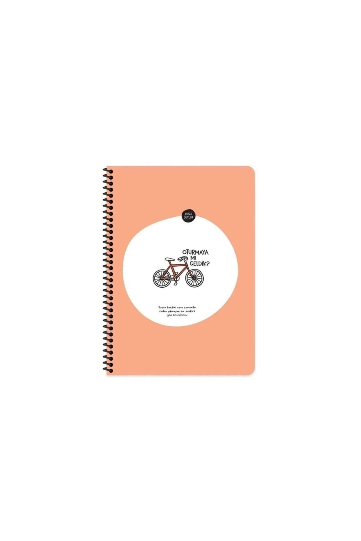 Keskin A4 Kareli Spiralli Stickerli Defter Oturmaya Mı Geldik? 80yp
