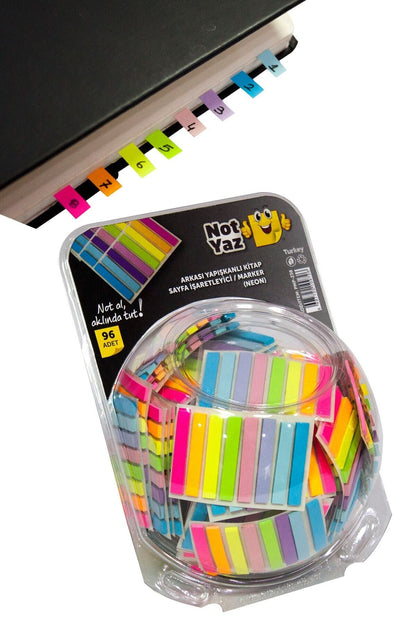 Pastel Renk Index Post-it Ayraç