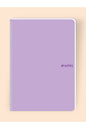 KARELİ 16x22 Cm Pastel Renk Telli Defter Telli Beyaz 80 Sayfalı Plastik Kapak