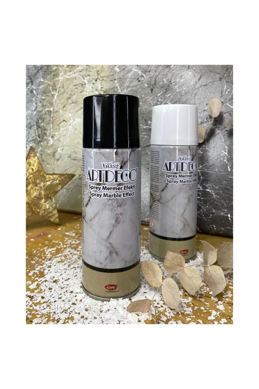 200ml Sprey Mermer Efekti Beyaz / 060