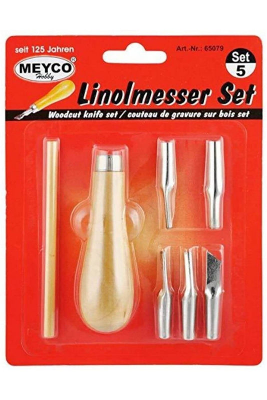Linol Oyma Seti 6lı / BS106
