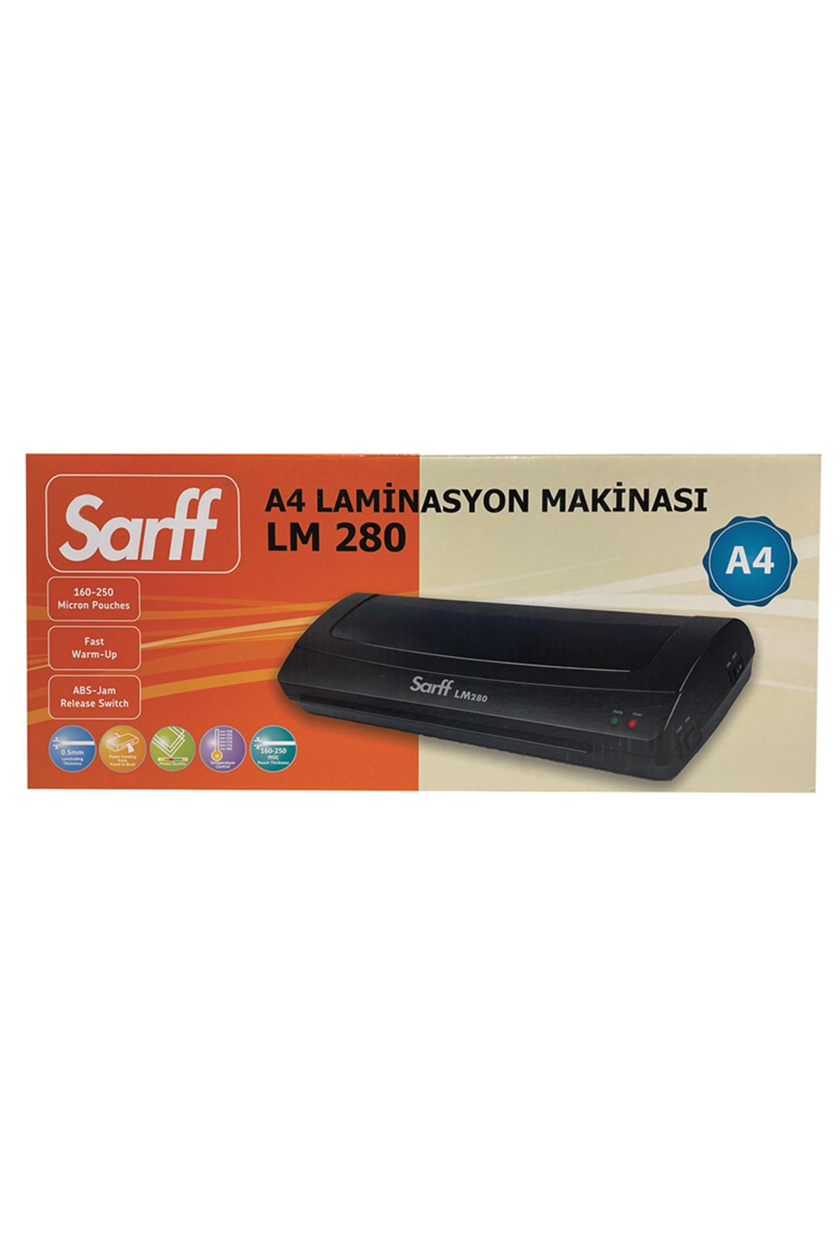 LM280 A4 LAMİNASYON MAKİNESİ