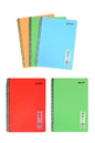 Defter Spiralli Telli Pp Kapak A4 Mynote 5 Adet Farklı Renkler 80 Sayfa ÇİZGİLİ Defter ( 5 Farklı )
