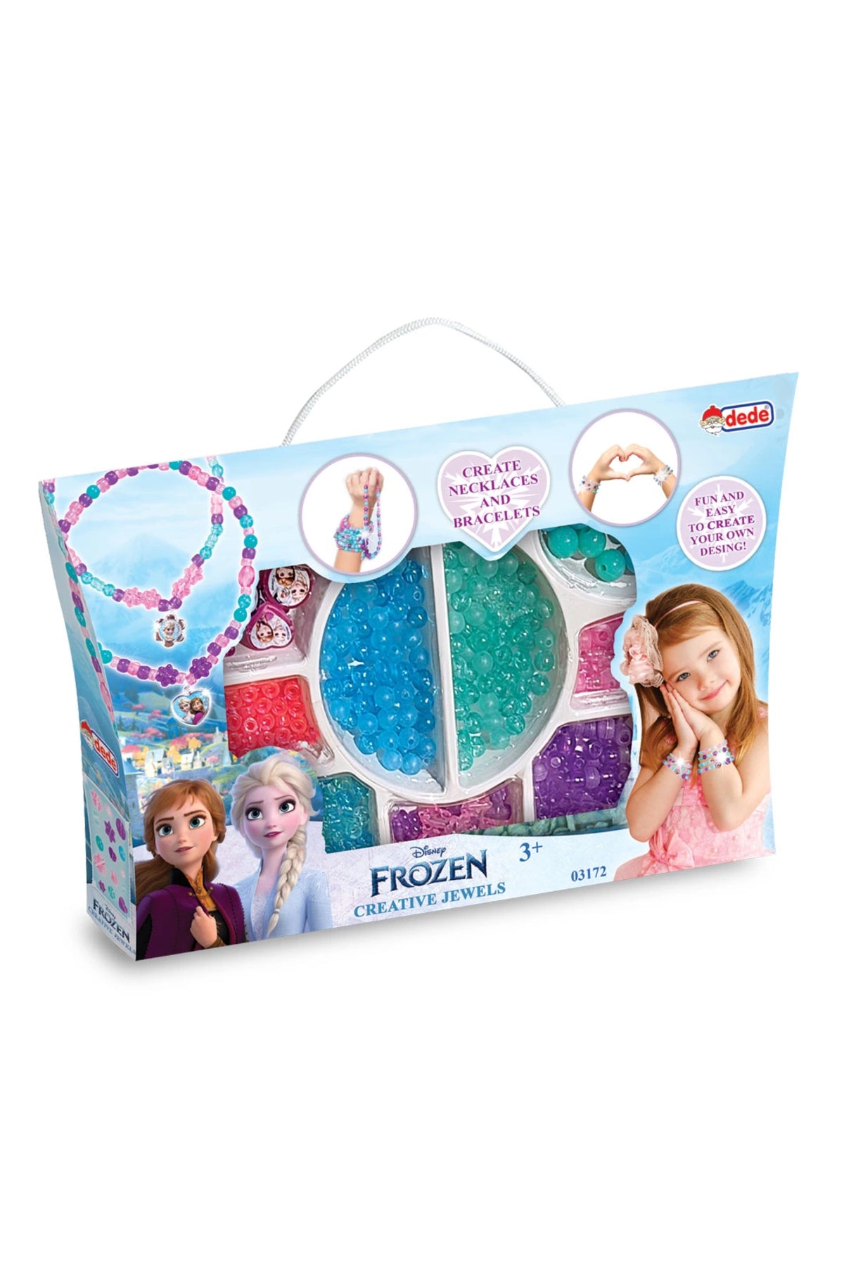 Frozen Çantalı Boncuk Takı Seti