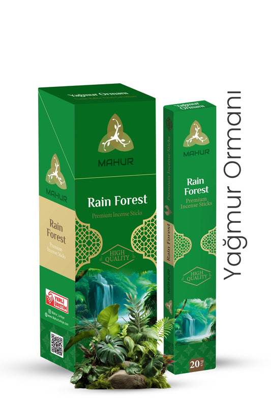 Yağmur Ormanı (Rainforest) Çubuk Tütsü - 20 Adet Çubuk