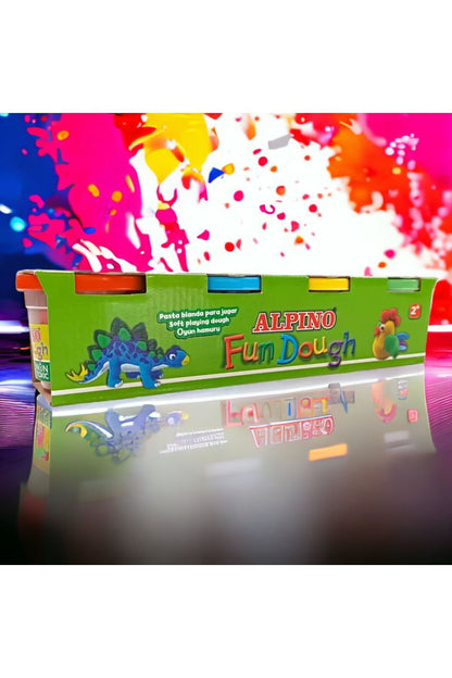 Alpino Fun Dough 400 gr 4'lü Oyun Hamuru 4x100 gr