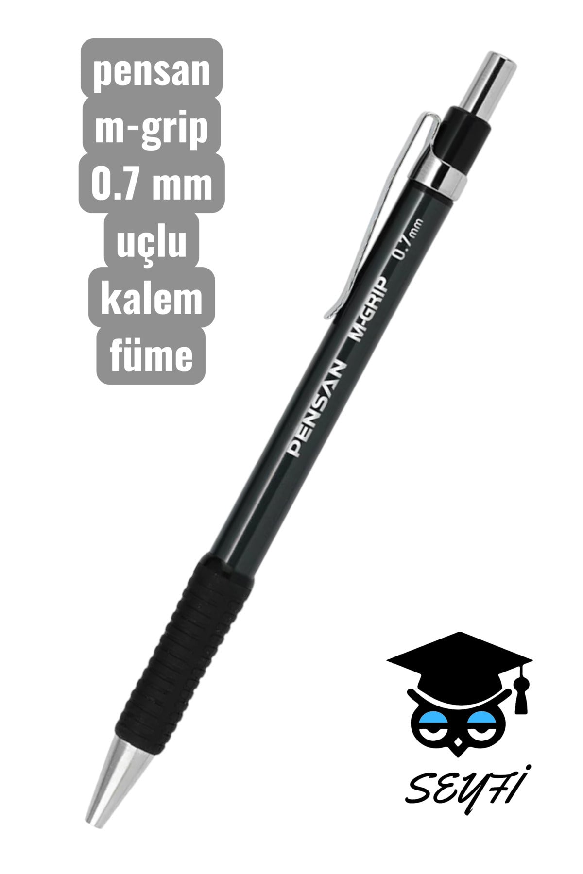 pensan M- Versatil Kalem 0.7 mm uçlu kalem sünger tutma alanı ve kaliteli mekanizma