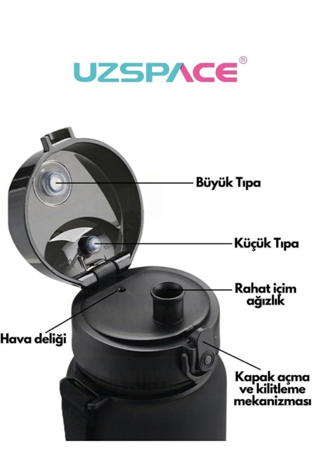 - Snatch TRITAN Matara New Design - 650 ML.