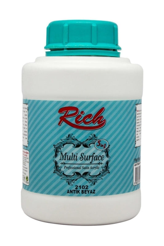 Multi Surface 1250 Ml Boya - 2102 Antik Beyaz