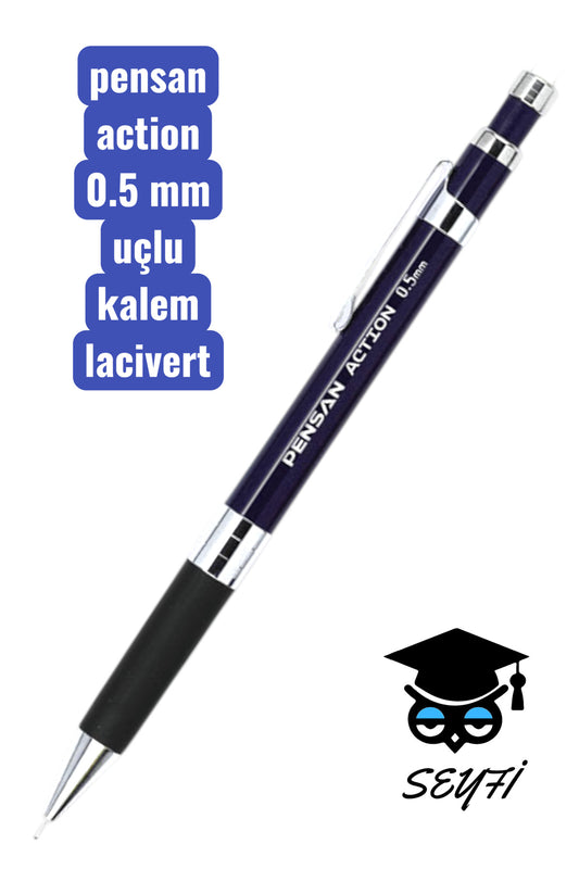 pensan Action Versatil Kalem 0.5 mm uçlu kalem silikon tutma alanı ve kaliteli mekanizma