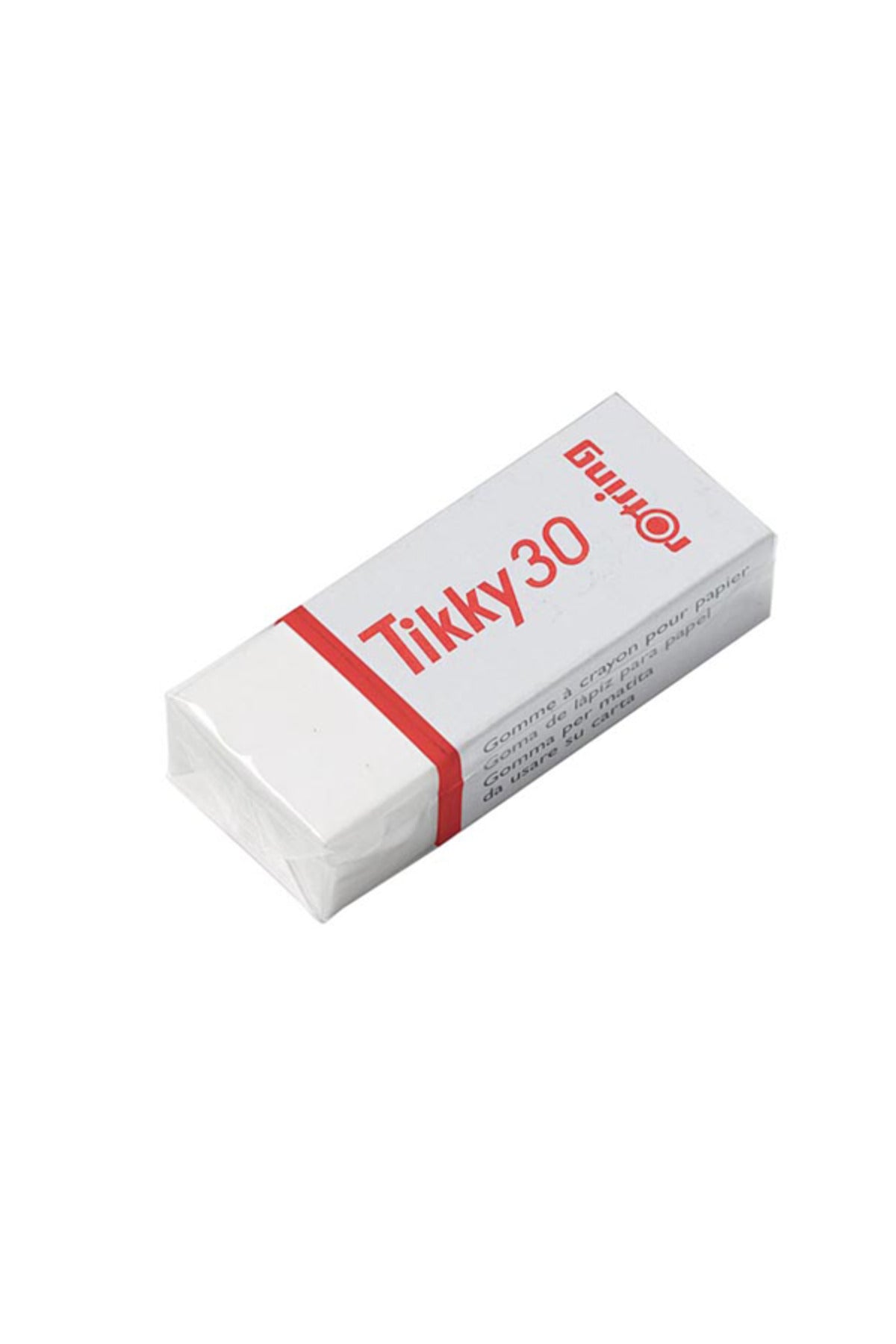 Öğrenci Silgisi Tikky ( 30 Lu Kutu ) Beyaz S0234101