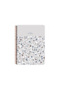 ÇİZGİLİ 16x22 CM 80 YAPRAK PLASTİK KAPAK TELLİ DEFTER 60 GRAM BEYAZ SAYFA TERAZZO