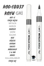 FIRÇA UÇLU METALİK AKRİLİK MARKER ÇİZİM KALEMİ HER YÜZEYE UYGUN KALICI MÜREKKEP 1-6 MM UÇ ART-X