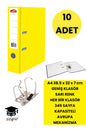 OFİS BÜRO KLASÖRÜ ÇİFT HALKA AVRUPA METAL MEKANİZMA ÇEŞİTLİ RENK VE ADETLERDE DAR VE GENİŞ KLASÖR