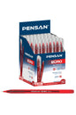 Tükenmez Kalem Büro 1.0 Mm Kırmızı 50 Li 2270 50'li Paket / Pensan