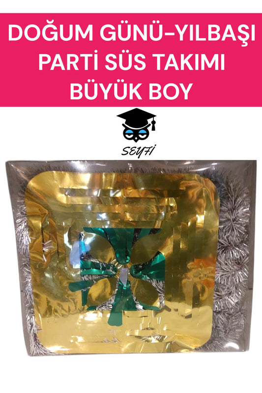 DOĞUM GÜNÜ-YILBAŞI PARTİ SÜS TAKIMI ORTA BOY VT1005