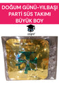 DOĞUM GÜNÜ-YILBAŞI PARTİ SÜS TAKIMI ORTA BOY VT1005