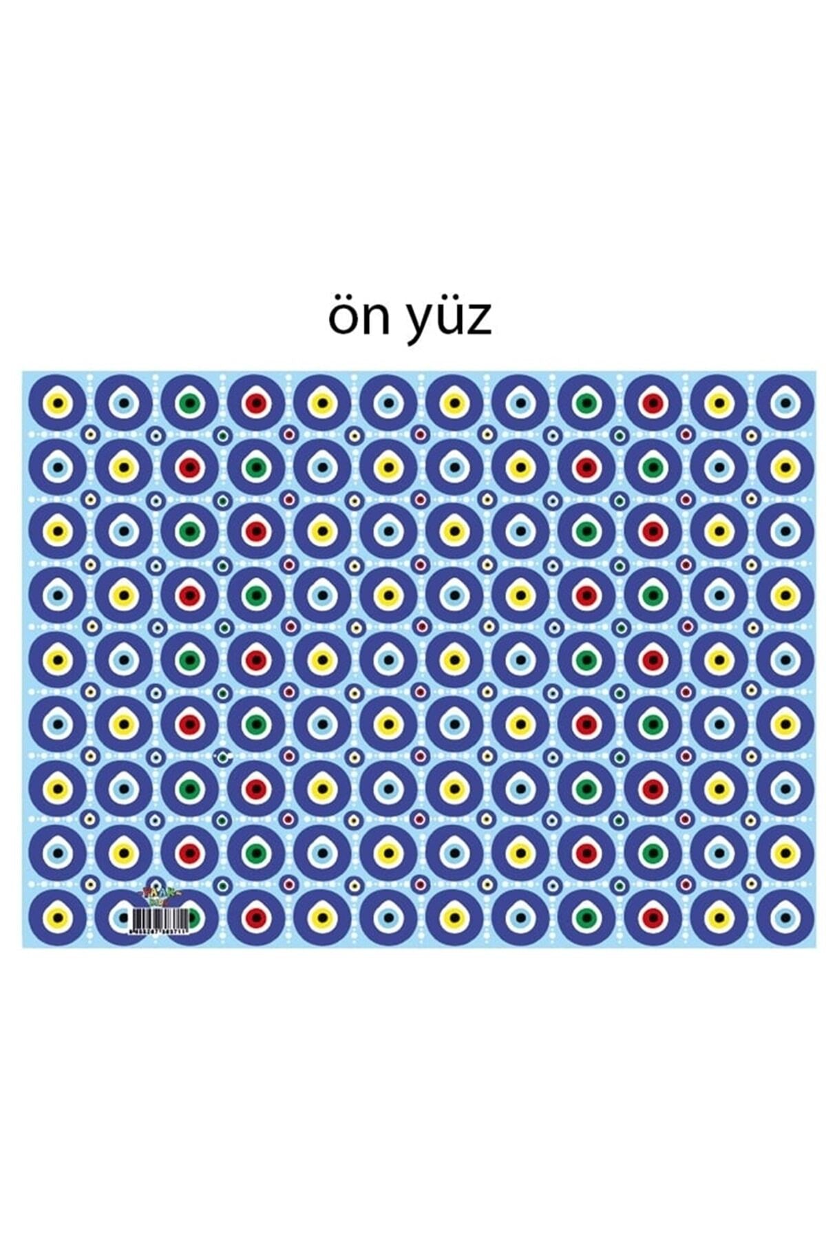 Karne Kılıfı 24x33 Cm Nazar Boncuğu Desenli 30 Adet