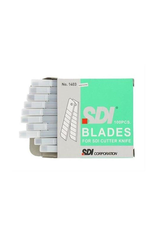 Sdi 1403 Maket Bıçağı Yedeği Dar 100 Lü (1 Paket 100 Adet)