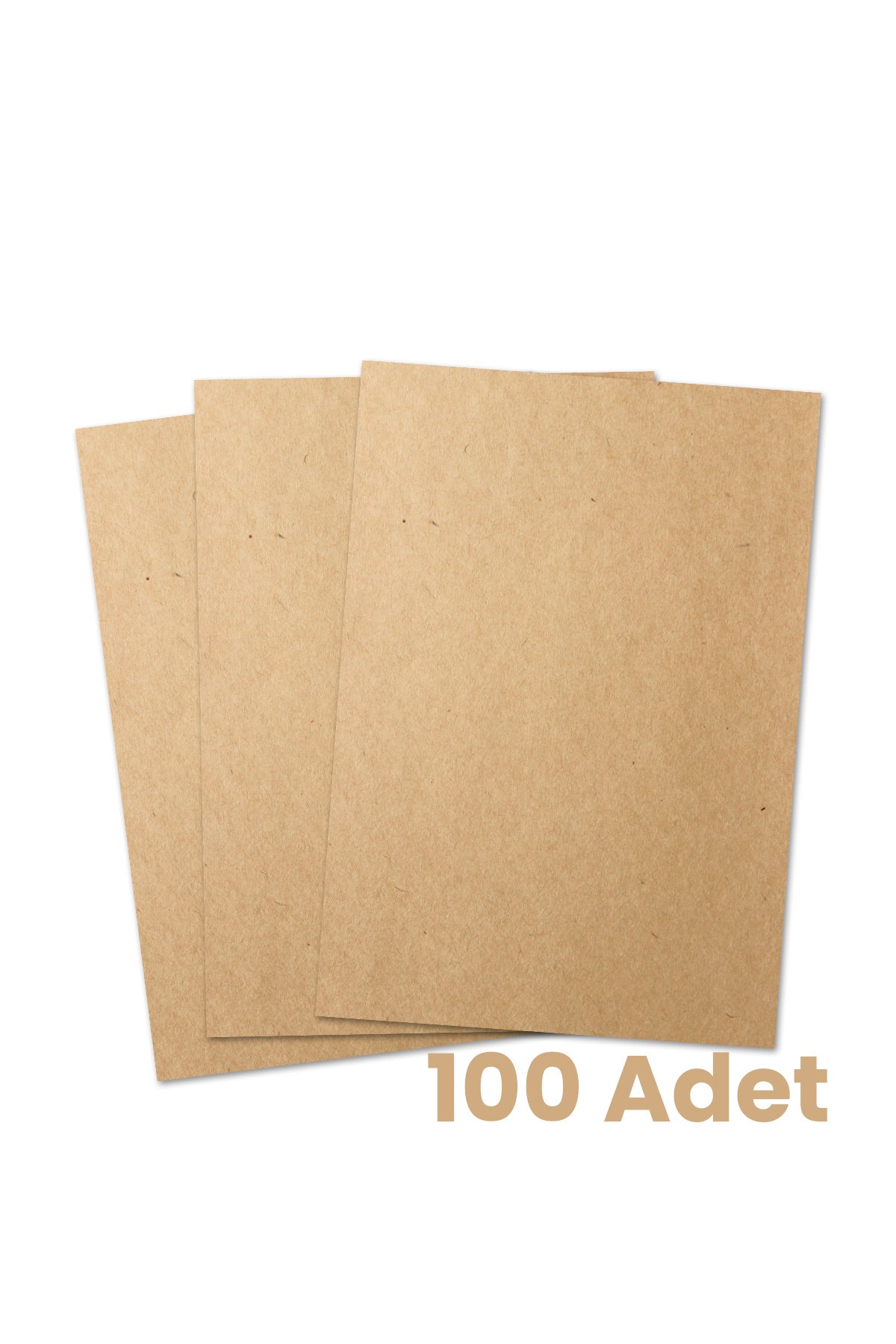 Kraft Oto Paspas Kağıdı 100 Adet - 35x50cm - 120g Kalın Karton Baskısız Boş