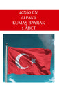 40X60 CM ALPAKA KUMAŞ BAYRAK 1 ADET