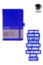 9X14 CM MİNİ NOT DEFTERİ ÇİZGİLİ SERT KAPAK 96 SAYFA 80 GR KREM RENK KAĞIT