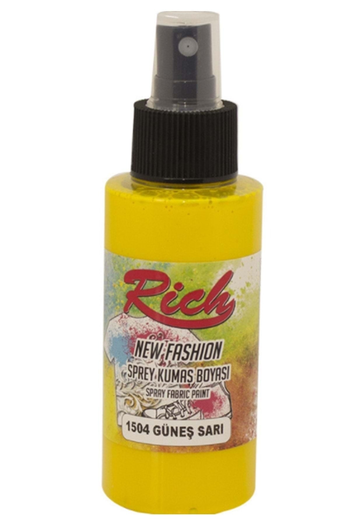 Spray Kumaş Boyası Güneş Sarı