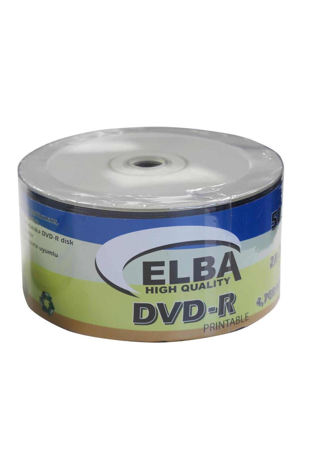 Dvd-R 4,7GB-120MIN 50li 16X Printable Dvd-R Shrink