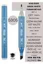ÇİFT TARAFLI PROFESYONEL ÇİZİM KALEMİ KALICI MÜREKKEP ÜÇGEN GÖVDE İNCE UÇ 1 MM KESİK UÇ 2-6MM SKETCH