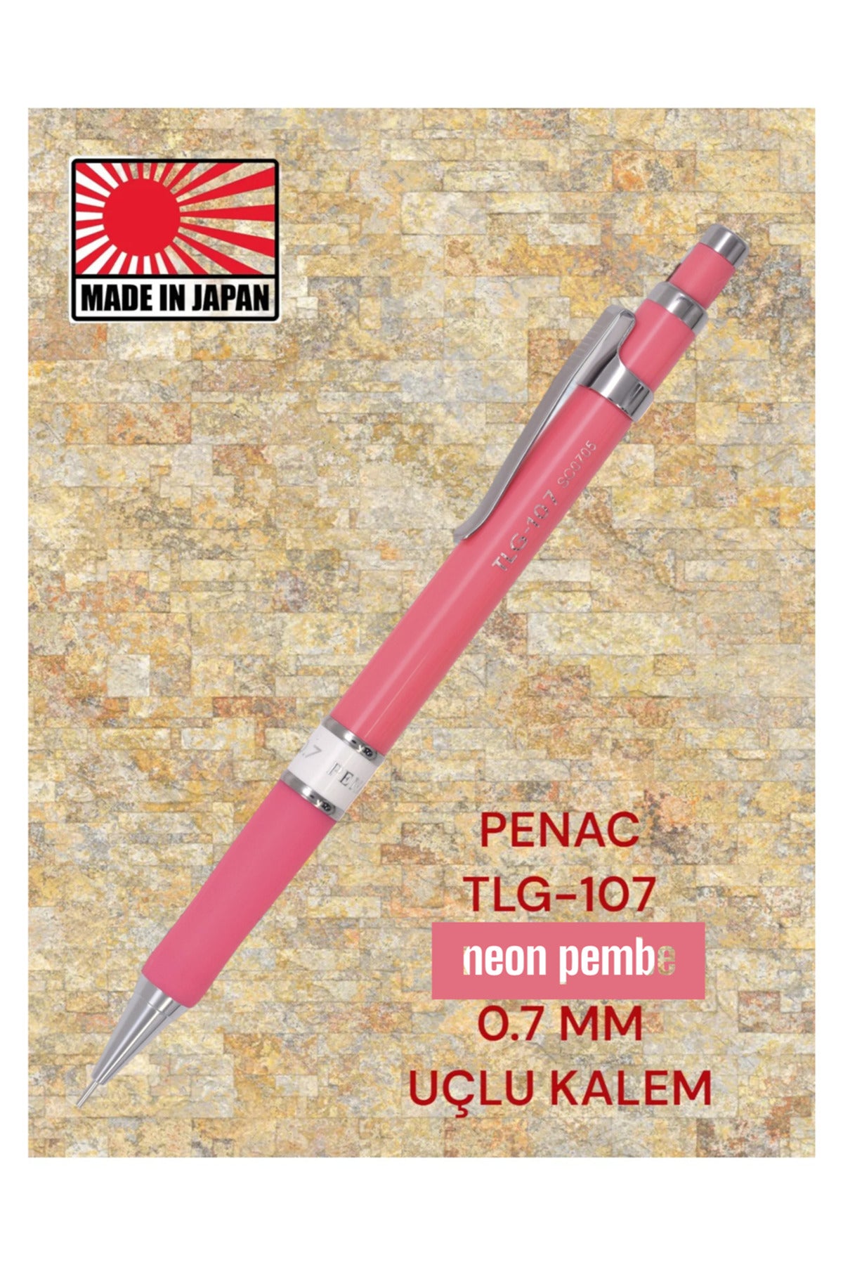 PENAC TLG-107 0.7 MM UÇLU VERSATİL KALEM JAPONYA ÜRETİM