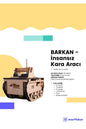 TÜRK MALI İnsansız Tank Robot DC Motorlu Ahşap Oyuncak STEM-A Set Çocuklar için Boyanabilir Maket
