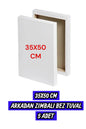 35X50 CM ARKADAN ZIMBALI BEZ TUVAL 5 ADET