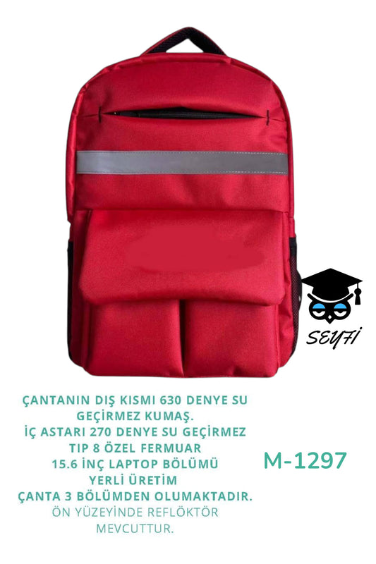 EVRAK NOTEBOOK LİSE ORTAOKUL İLKOKUL ÜNİVERSİTE SEYAHAT ÇANTASI 1.SINIF SU GEÇİRMEZ KUMAŞ