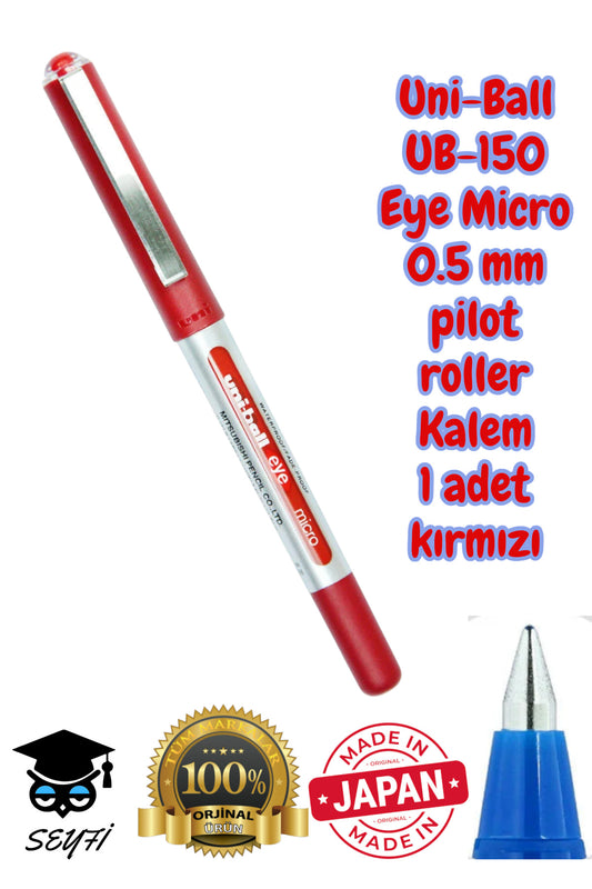 0.5 mm pilot roller kalem ub-150 mikro eye uni-ball made in japan %100 orjinal